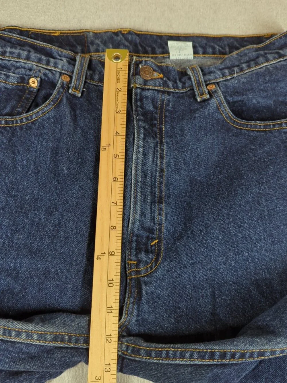 Vintage Levi's 505 Jeans Mens 38x32 (Actual 36x32) Blue Straight Leg Made In USA